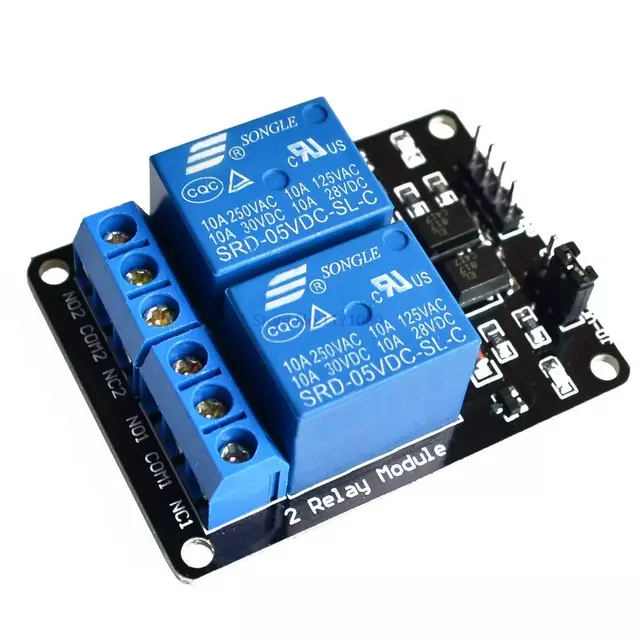 2 CHANNEL 5V RELAY MODULE